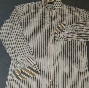 Thomas Dean long sleeve Button Down
